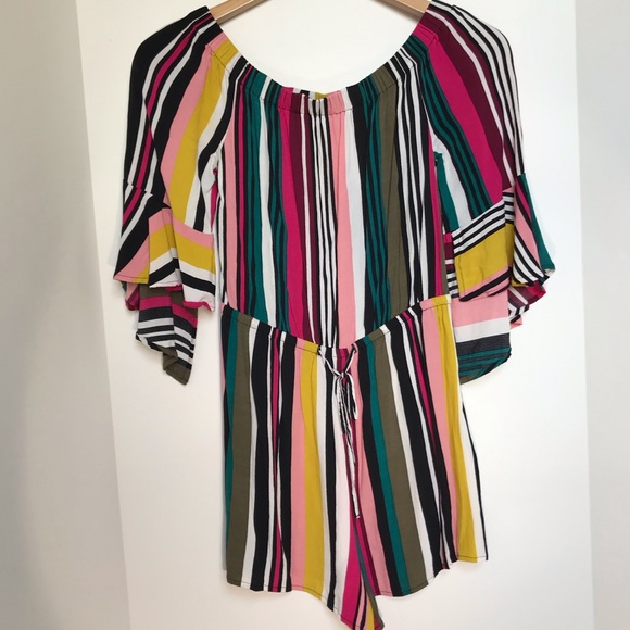 S Express short romper 90s colors - Picture 1 of 3